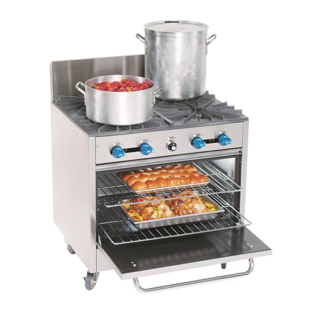 Rental store for 6 BURNER PROPANE RANGE OVEN in Akron Ohio
