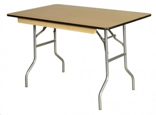 Rental store for 3  X 30  RECTANGULAR TABLE in Akron Ohio