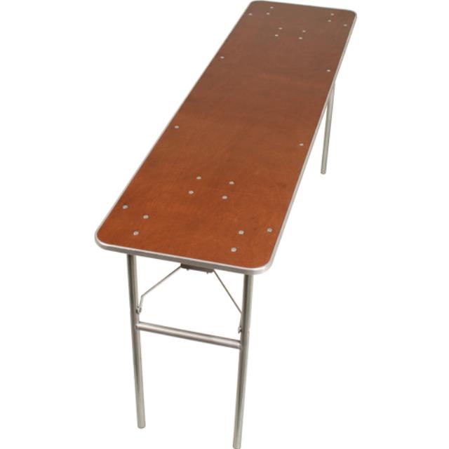 Rental store for 6  X 18  RECTANGULAR TABLE in Akron Ohio