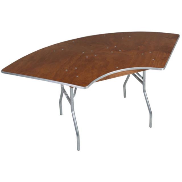 Rental store for SERPENTINE TABLE - 30  X 8  X 5 in Akron Ohio