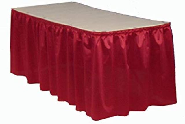 Rental store for SATEEN SKIRT - RED 13  X 29 in Akron Ohio