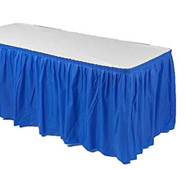 Rental store for SATEEN SKIRT - ROYAL BLUE 13  X 29 in Akron Ohio