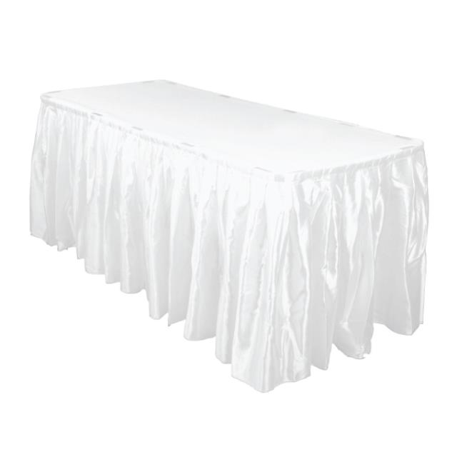 Rental store for SATEEN SKIRT - WHITE 13  X 29 in Akron Ohio