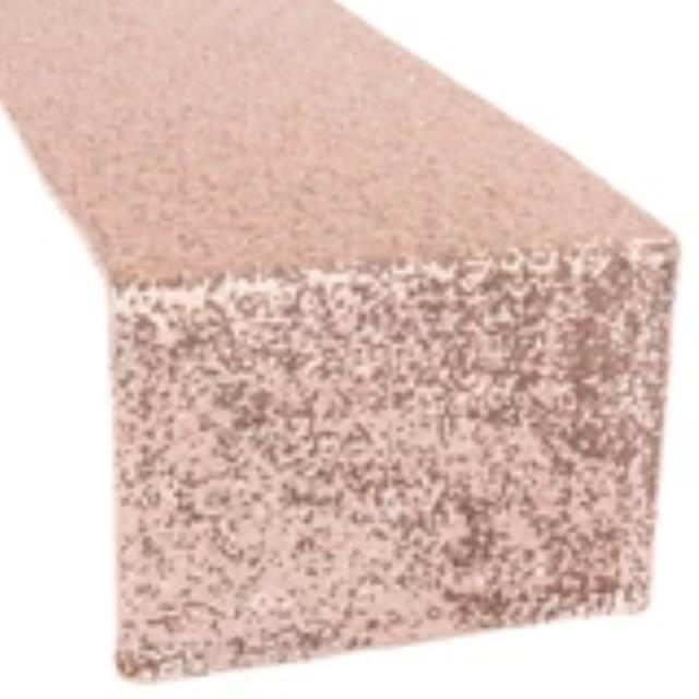 Rental store for SEQUIN RUNNER - ROSE GOLD 13  X 108 in Akron Ohio