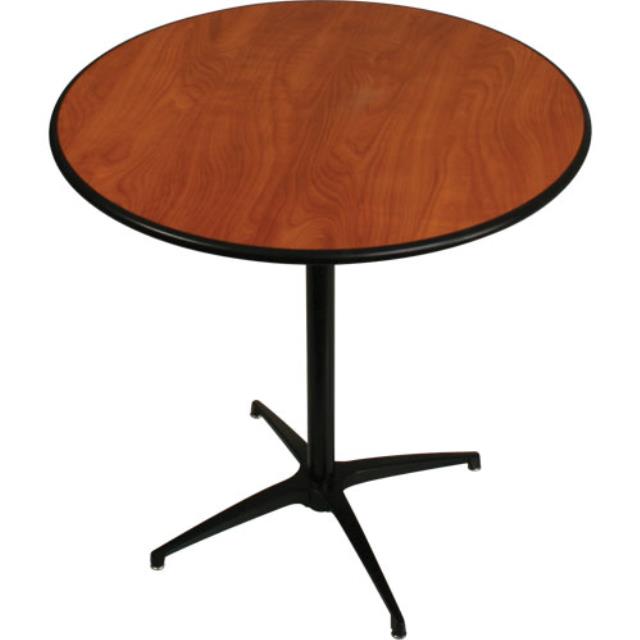 Rental store for 36  RD X 30  BISTRO TABLE W  FIXED COL in Akron Ohio