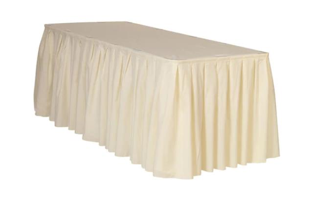 Rental store for POLYESTER SKIRT - IVORY 13  X 29 in Akron Ohio