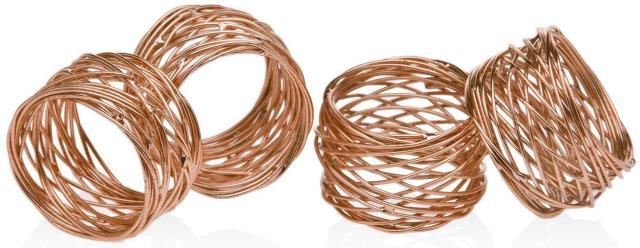 Rental store for COPPER - MESH NAPKIN RING in Akron Ohio