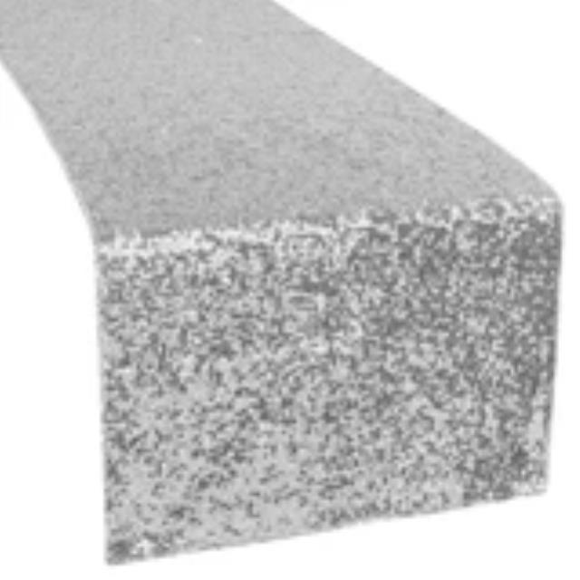 Rental store for SEQUIN RUNNER - SILVER 13  X 72 in Akron Ohio