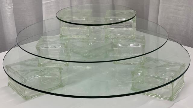 Rental store for TCC GLASS CASCADING COMBO 3 TIER in Akron Ohio