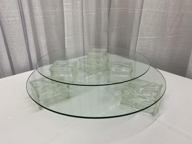 Rental store for TCC GLASS CASCADING LARGE COMBO 2 TIER in Akron Ohio