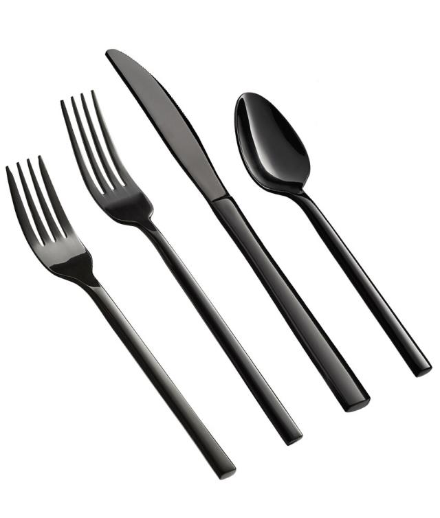 Rental store for BLACK FLATWARE in Akron Ohio