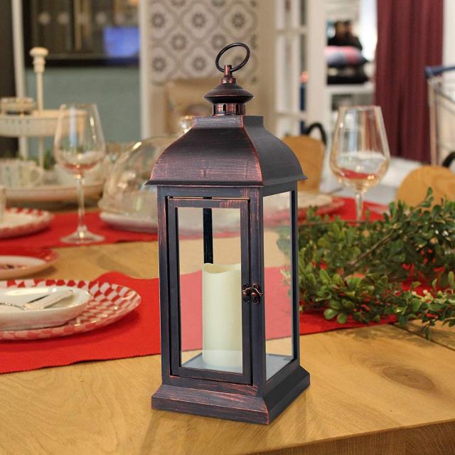 Rental store for CENTERPIECE - 16  BRONZE LANTERN in Akron Ohio