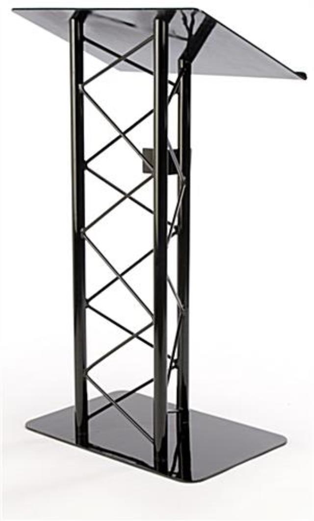 Rental store for TRUSS LECTURN- BLACK in Akron Ohio