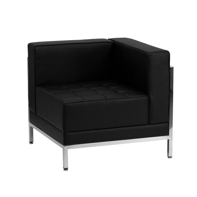 Rental store for CHAIR - BLACK LEATHER CORNER in Akron Ohio