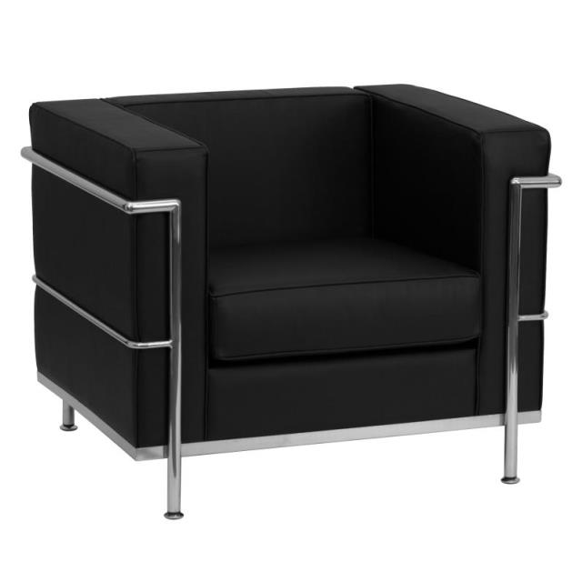 Rental store for CHAIR - BLACK LEATHER ARM CHAIR in Akron Ohio