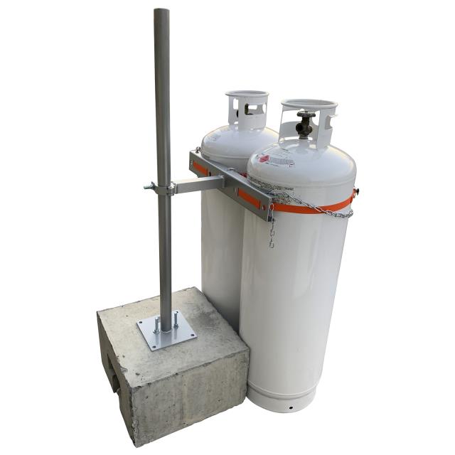 Rental store for _DUAL PROPANE TANK BRACKET in Akron Ohio