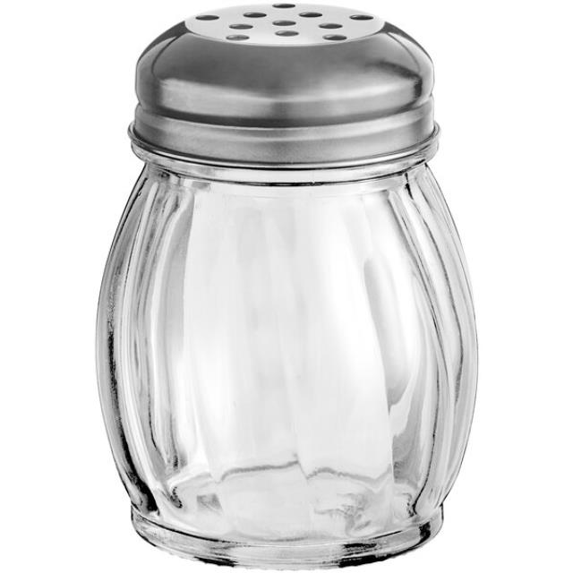 Rental store for 6OZ. GLASS SHAKER W  PERFORATED LID in Akron Ohio