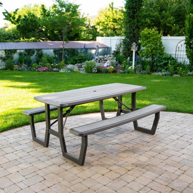 Rental store for PICNIC TABLE- 6FT FOLDING BROWN in Akron Ohio
