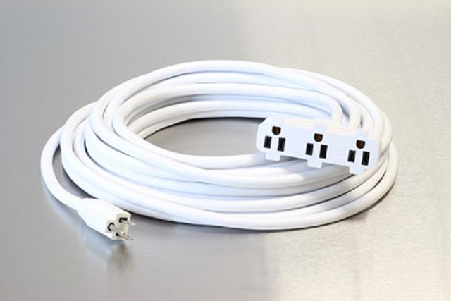 Rental store for 10  WHITE MPRC TRITAP EXTENSION CORD in Akron Ohio