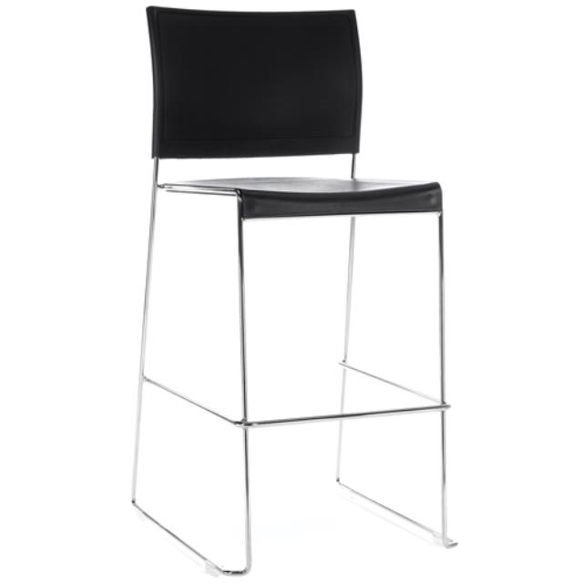Rental store for BAR - BLACK PLASTIC STOOL- DIAMOND BACK in Akron Ohio